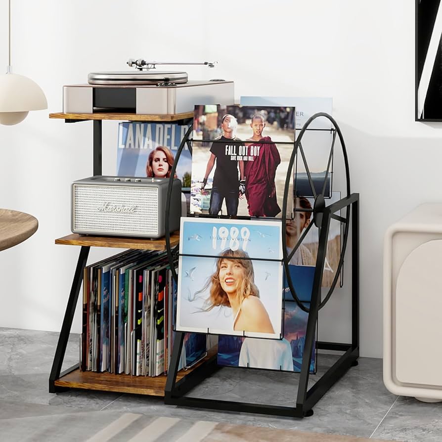 レコードスタンド MAX Turntable Stand MAX Turntable Stand with Shelves | Symbol Audio